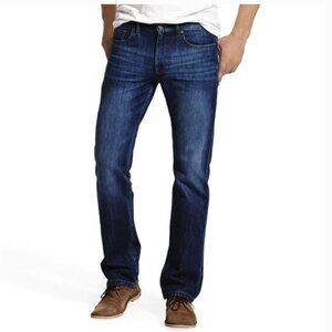 DL1961 Vince Casual Straight Dark Wash Blue Jeans Sz 34